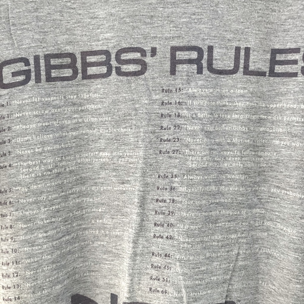 NCIS T-shirt Gibbs